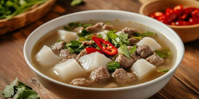 把的香料是大忌四个关键让汤清肉烂！麻将胡了游戏制作好吃的清炖牛腩大(图5)